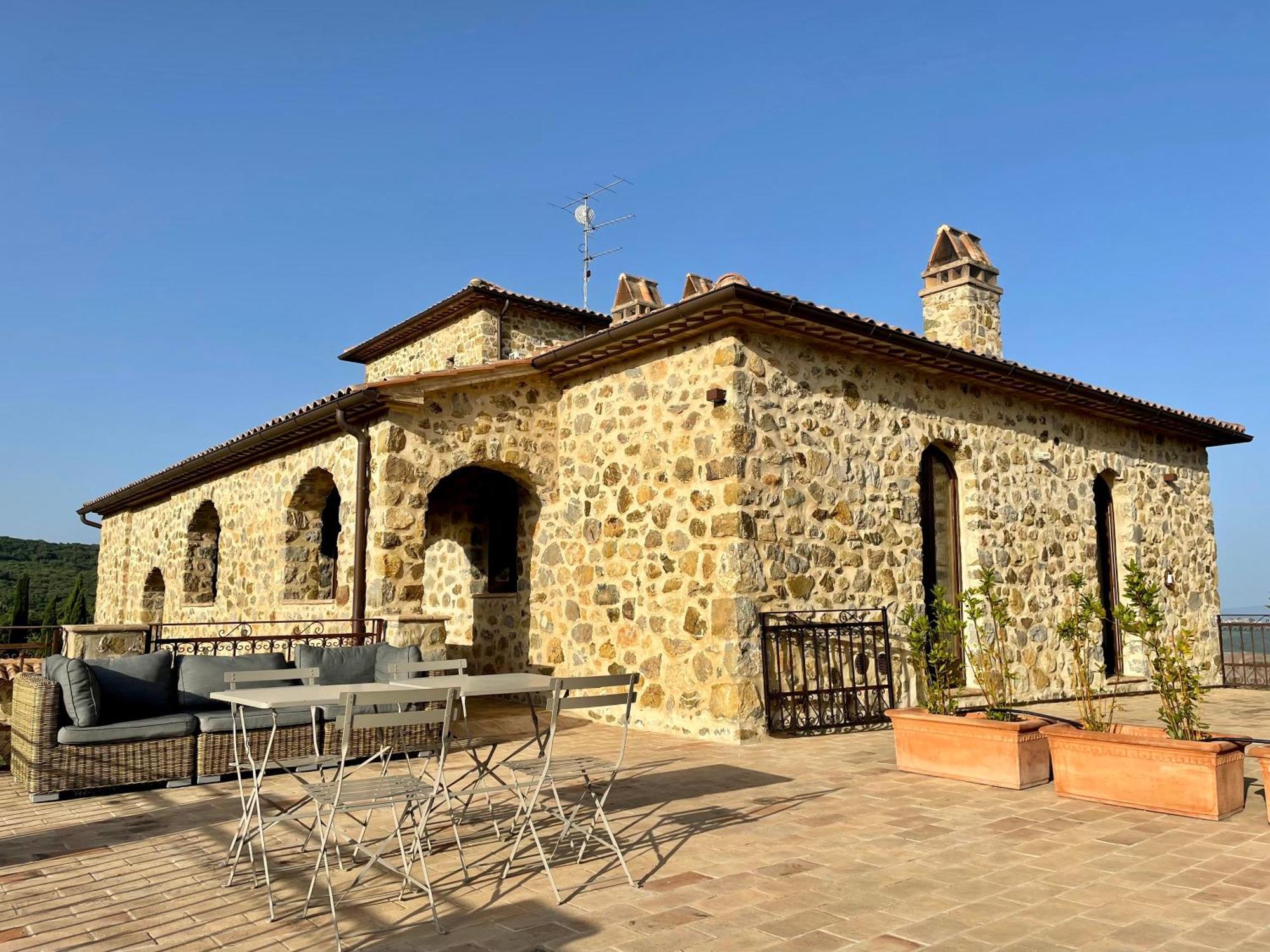 Podere Montale Il Borgo Седжано Экстерьер фото